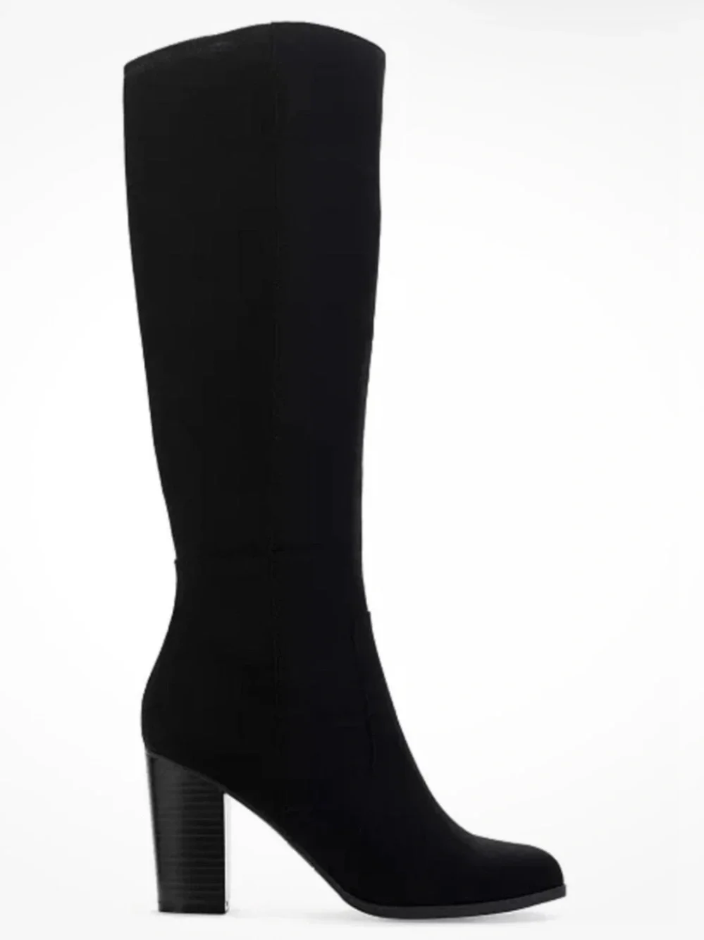 Style & Co. Black Over-the-Knee Suede Block Heel Boots
